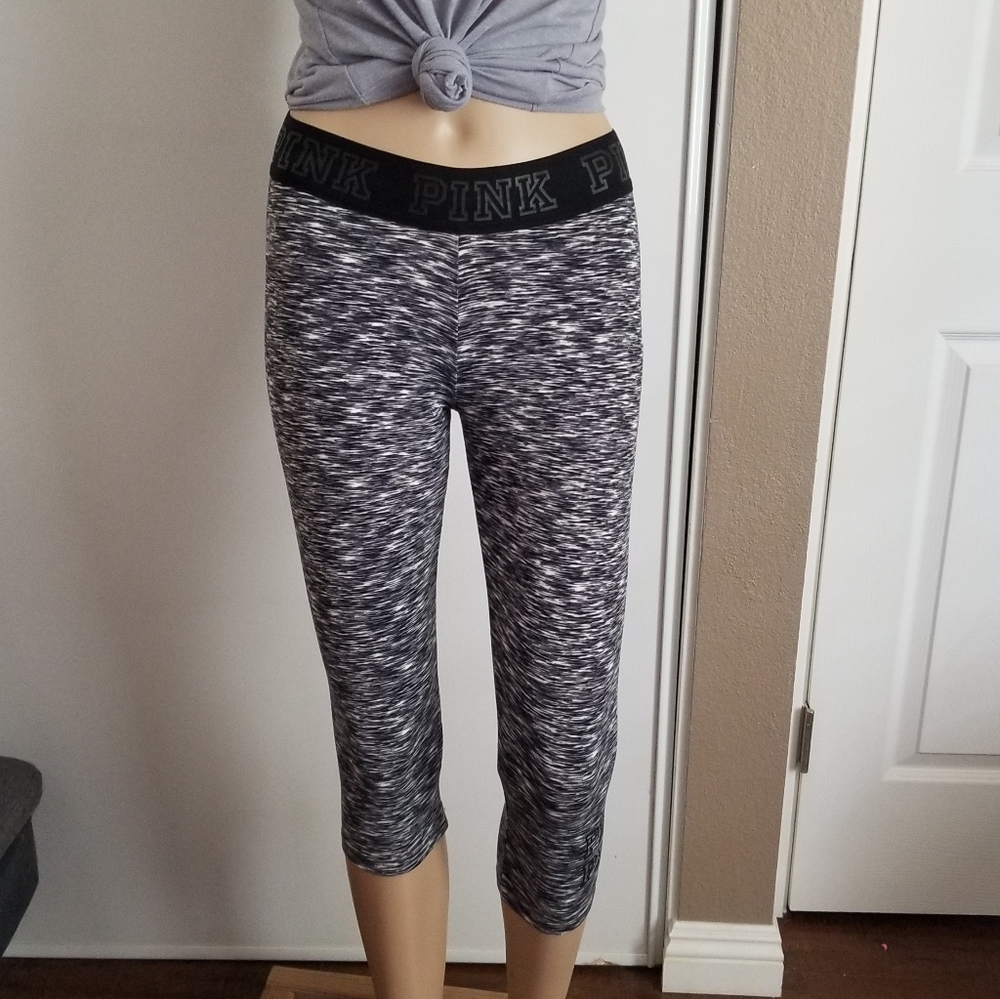 PINK Crop Seamless Legging